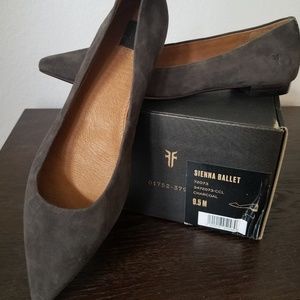 Frye Sienna Ballet Suede Flats